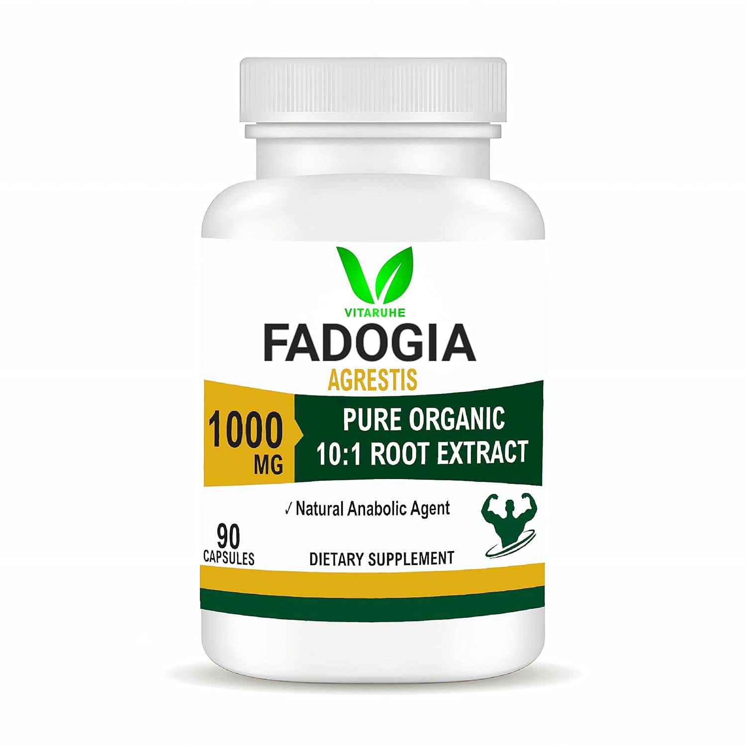 Vitaruhe Fadogia Agrestis 1000mg - 90 Capsules